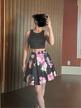 Black/Multi Mini 2 piece Sequin Hearts (US/CAN 3)